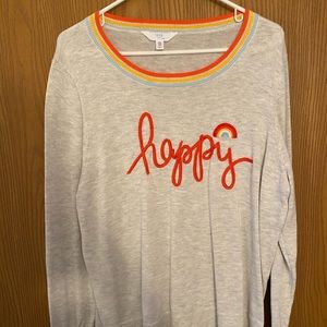 Happy rainbow sweater